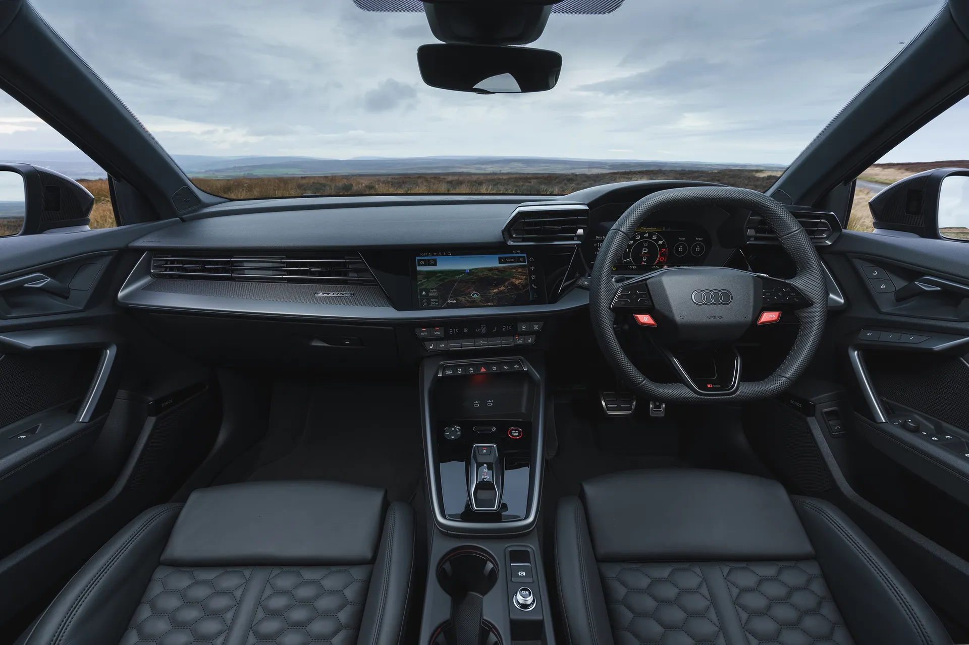Audi RS3 Review: interior