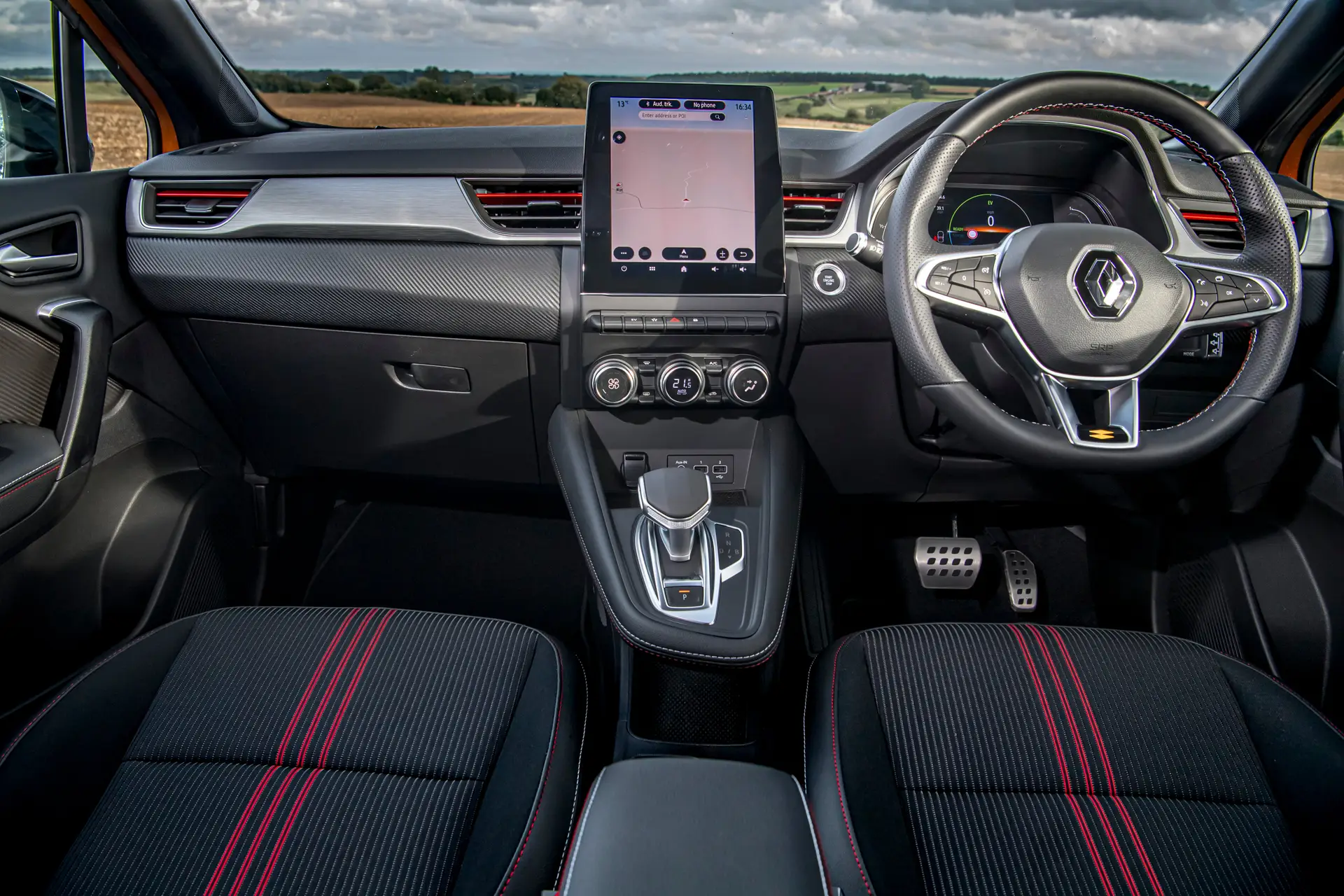 Renault Captur Review 2024: front interior