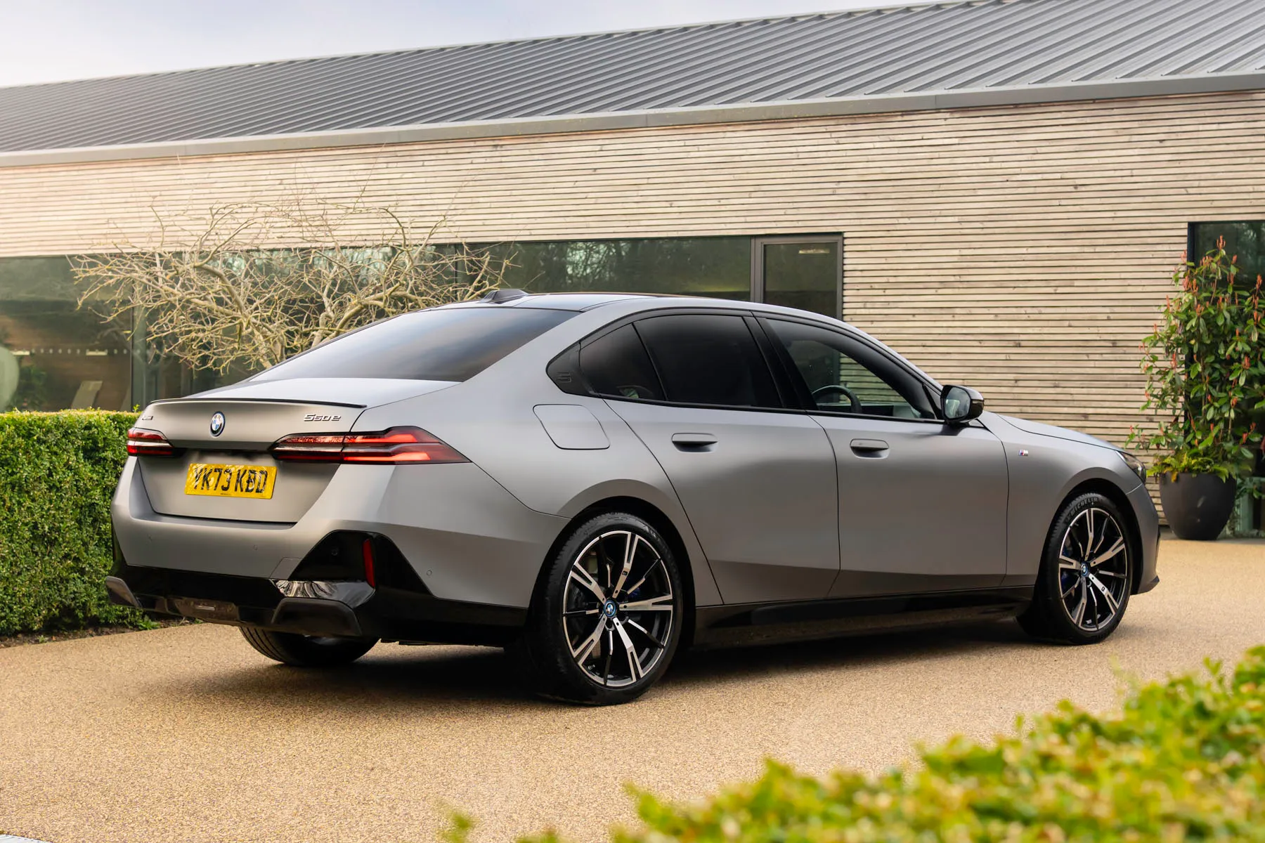 BMW 5 Series Review 2024: rear static