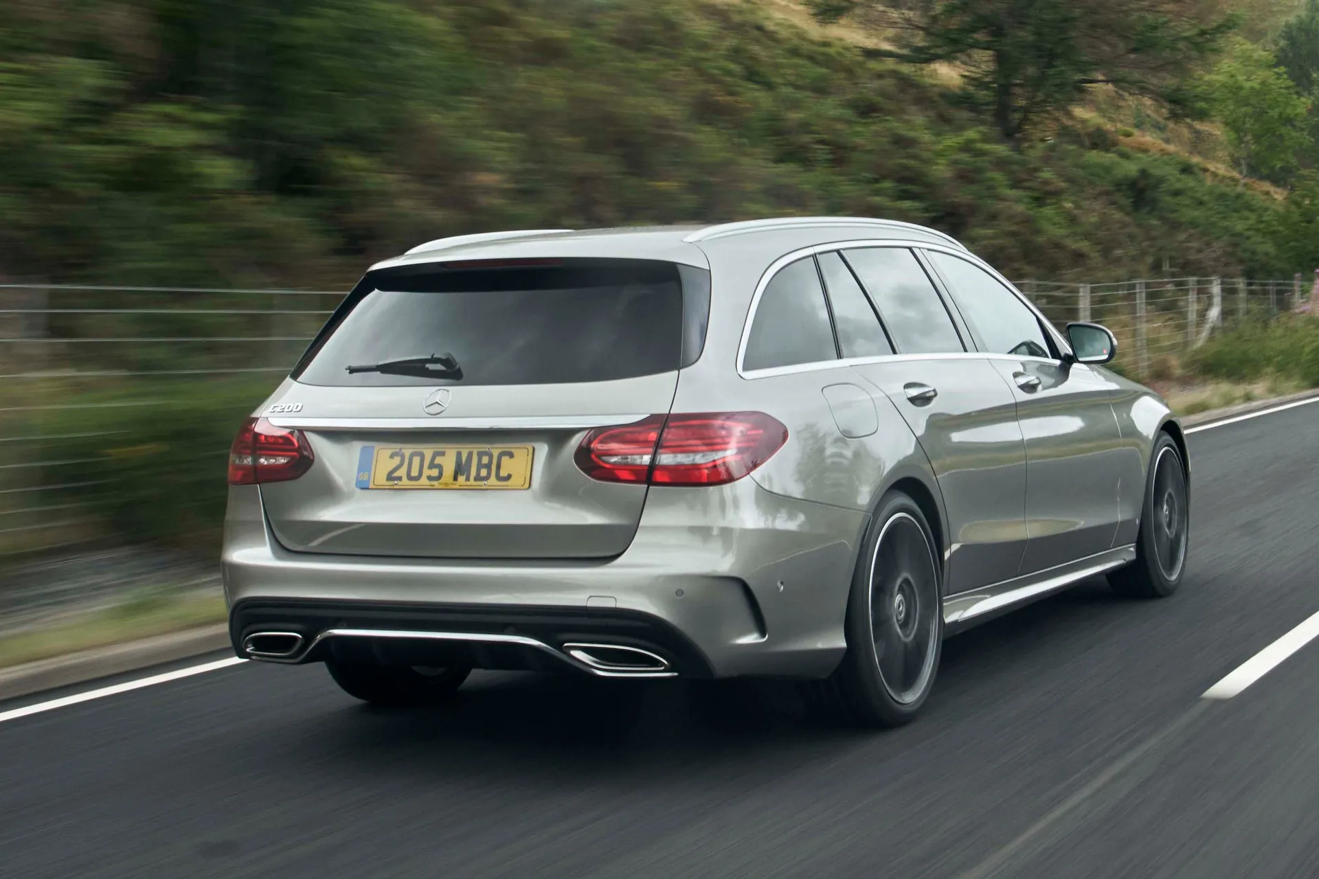 Mercedes-Benz C-Class Estate Review 2023: Estate rear