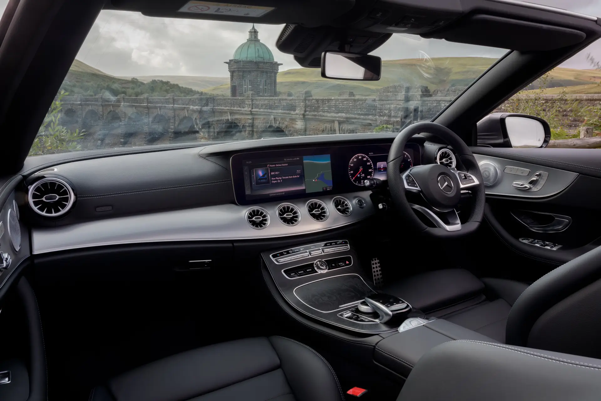 Mercedes-Benz E-Class Cabriolet Review 2023: front interior