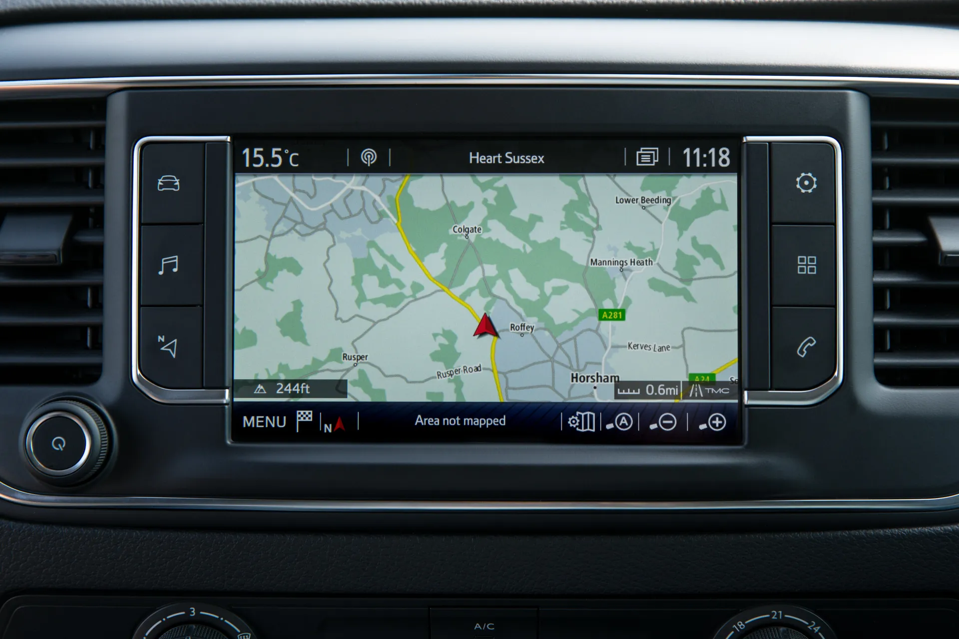 Toyota Proace Built-in Sat Nav