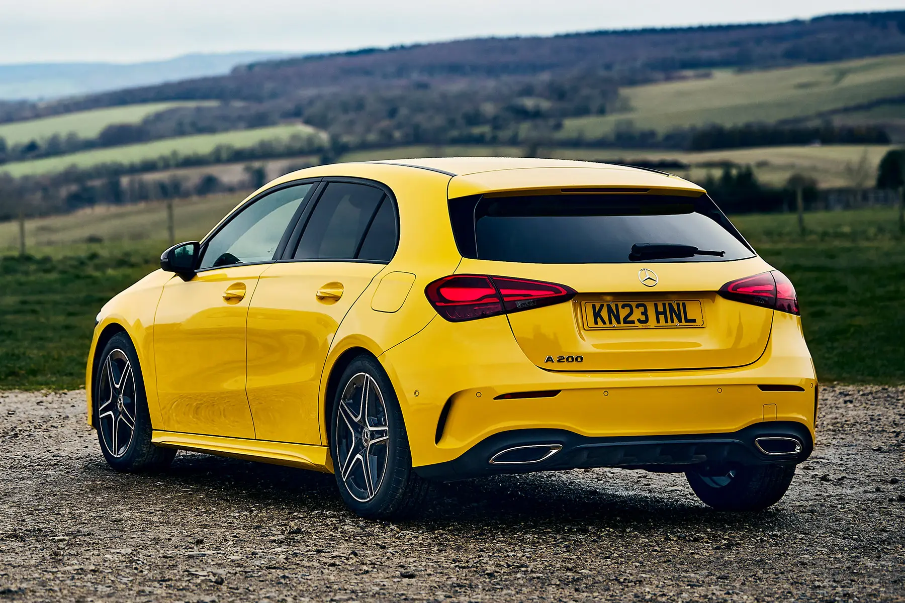 2023 Mercedes A-Class Review: rear static