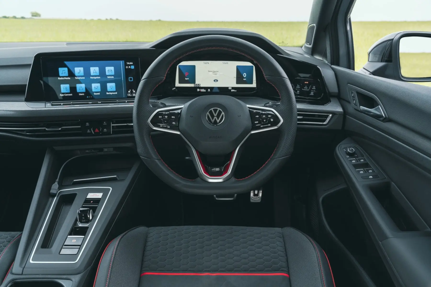 Volkswagen Golf GTI Review 2023: Dashboard