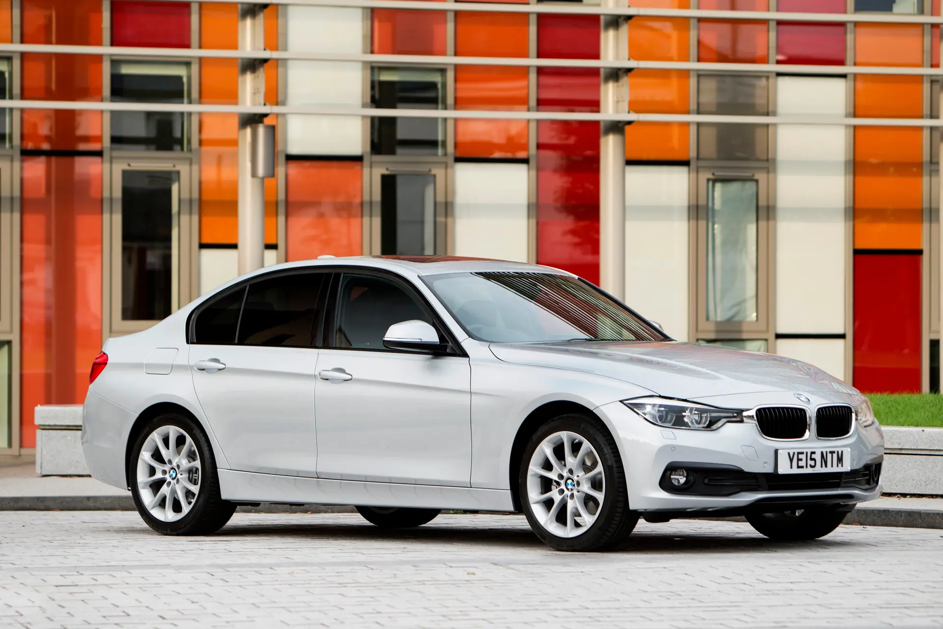 BMW 3 Series (2012-2018) Review: Exterior front three quarter photo of the BMW 3 Series