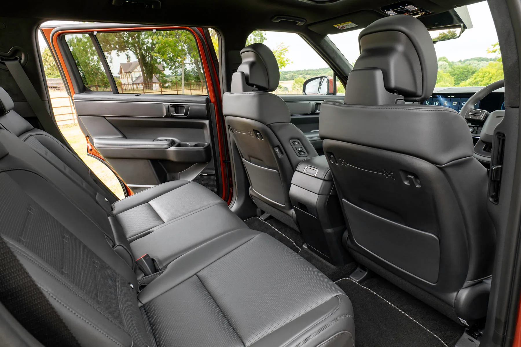 Hyundai Santa Fe Review 2024: rear interior