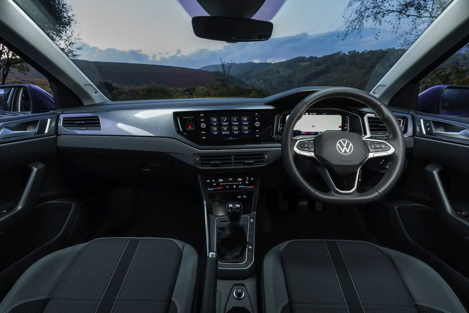VW Polo 2023 review: dashboard