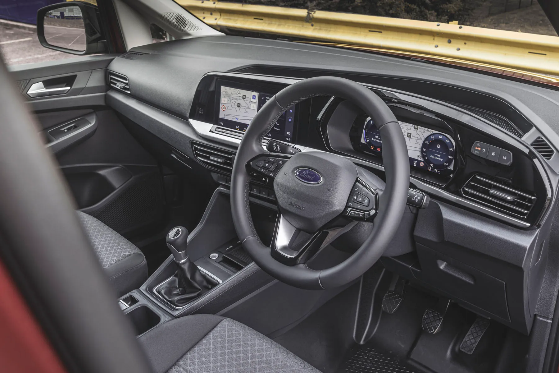 Ford Transit Connect Review: interior