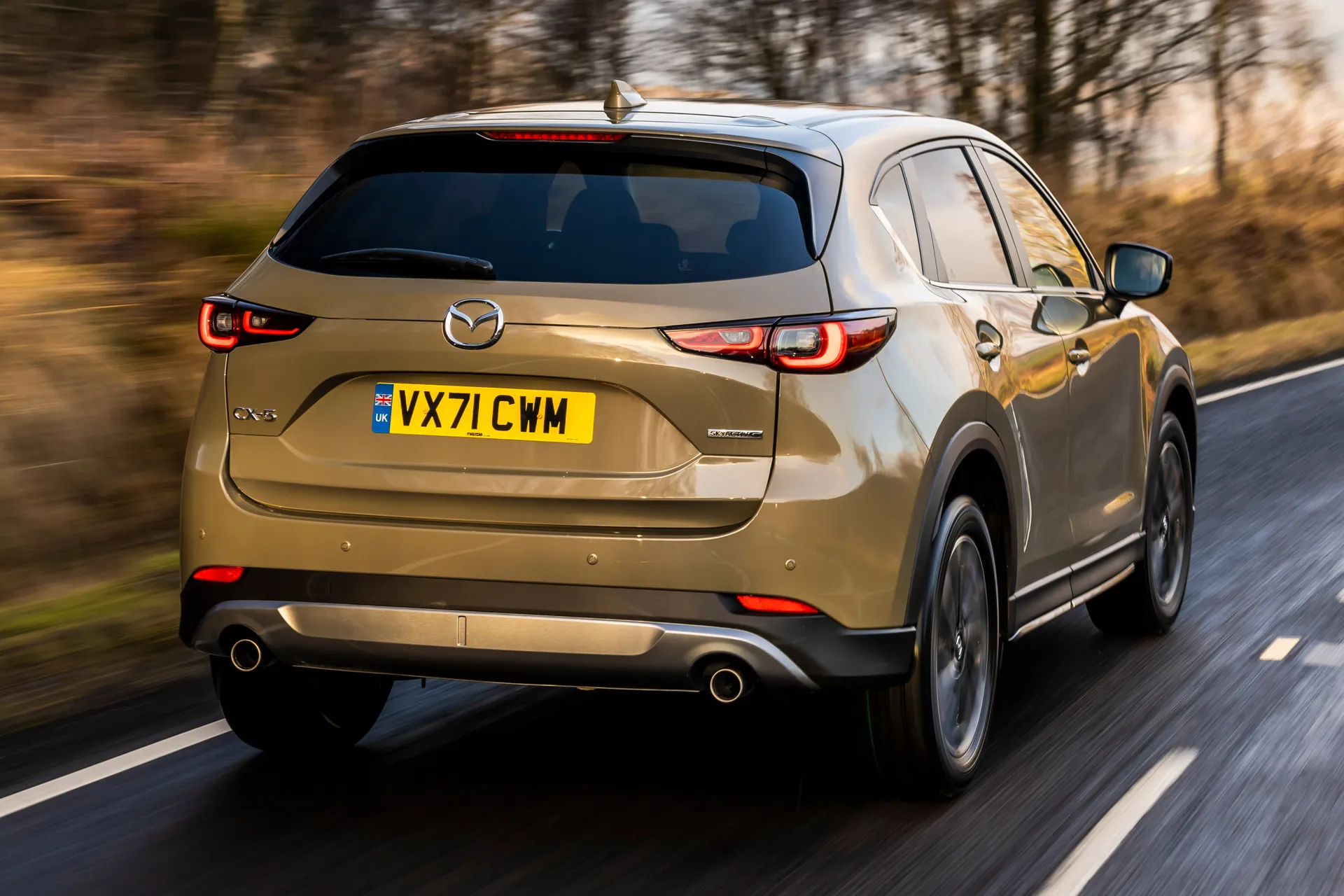 Mazda CX-5 Review 2024: rear dynamic