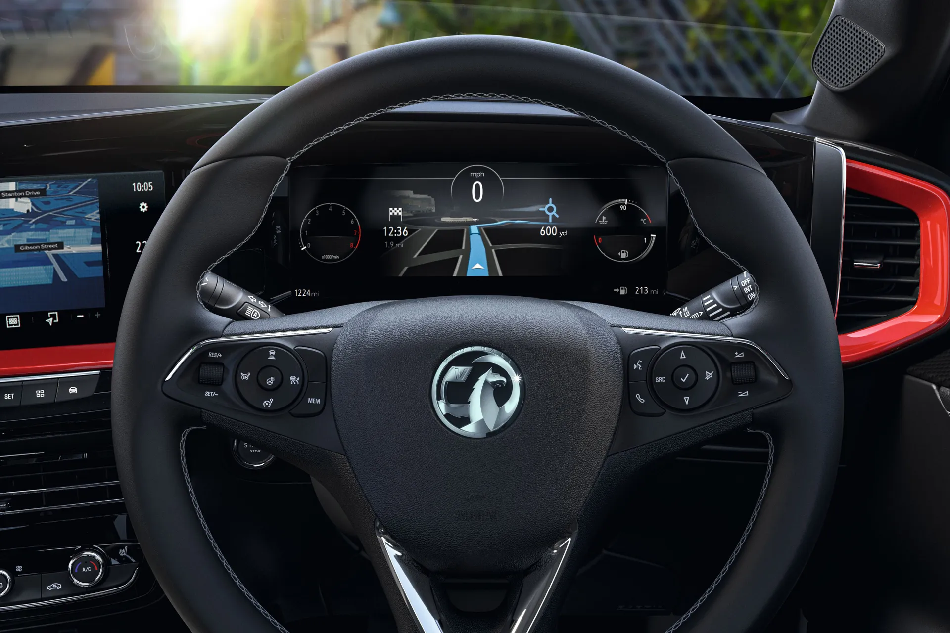 Vauxhall Mokka Review: interior digital instrument cluster
