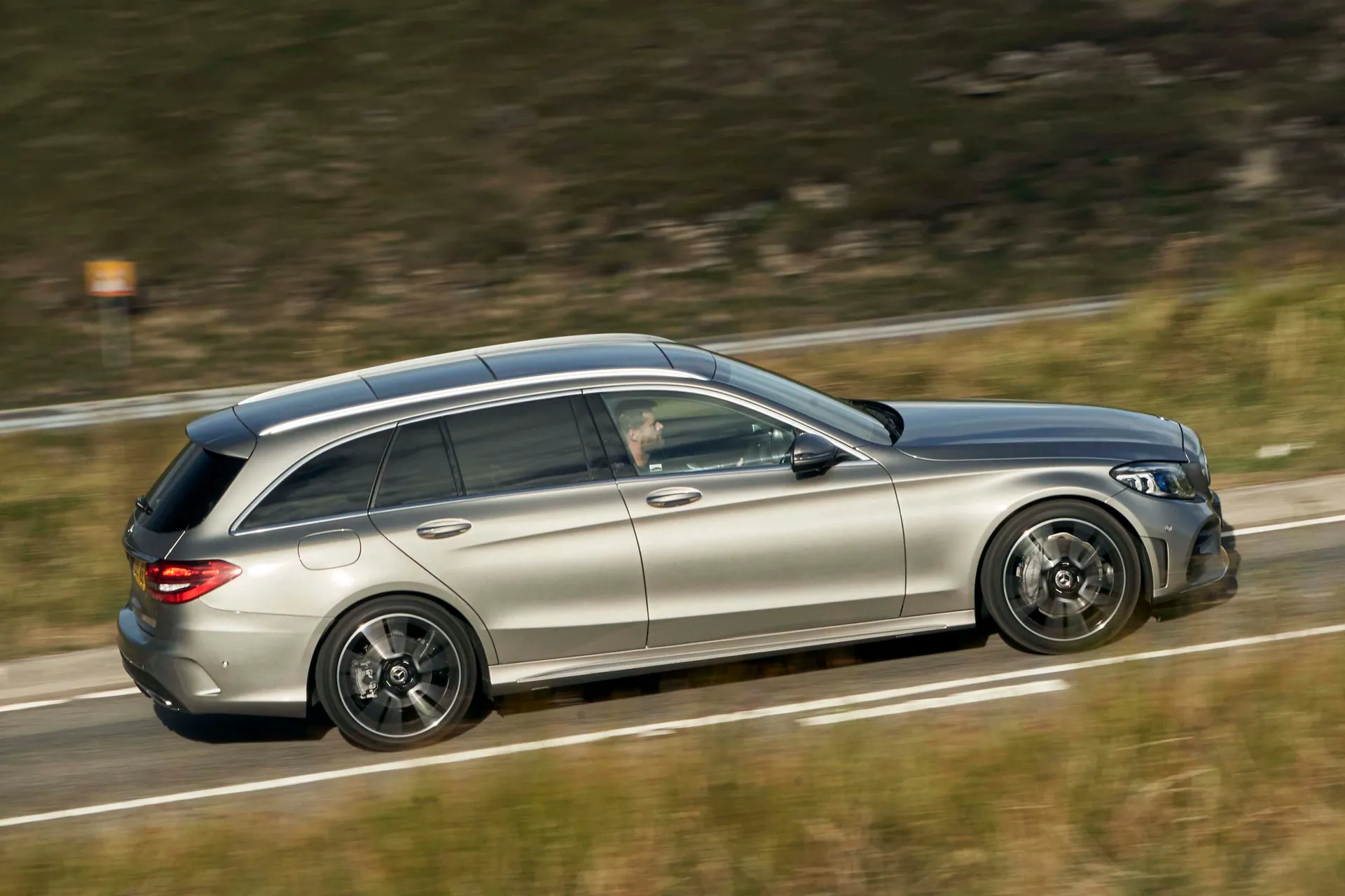 Mercedes-Benz C-Class Estate Review 2023: side