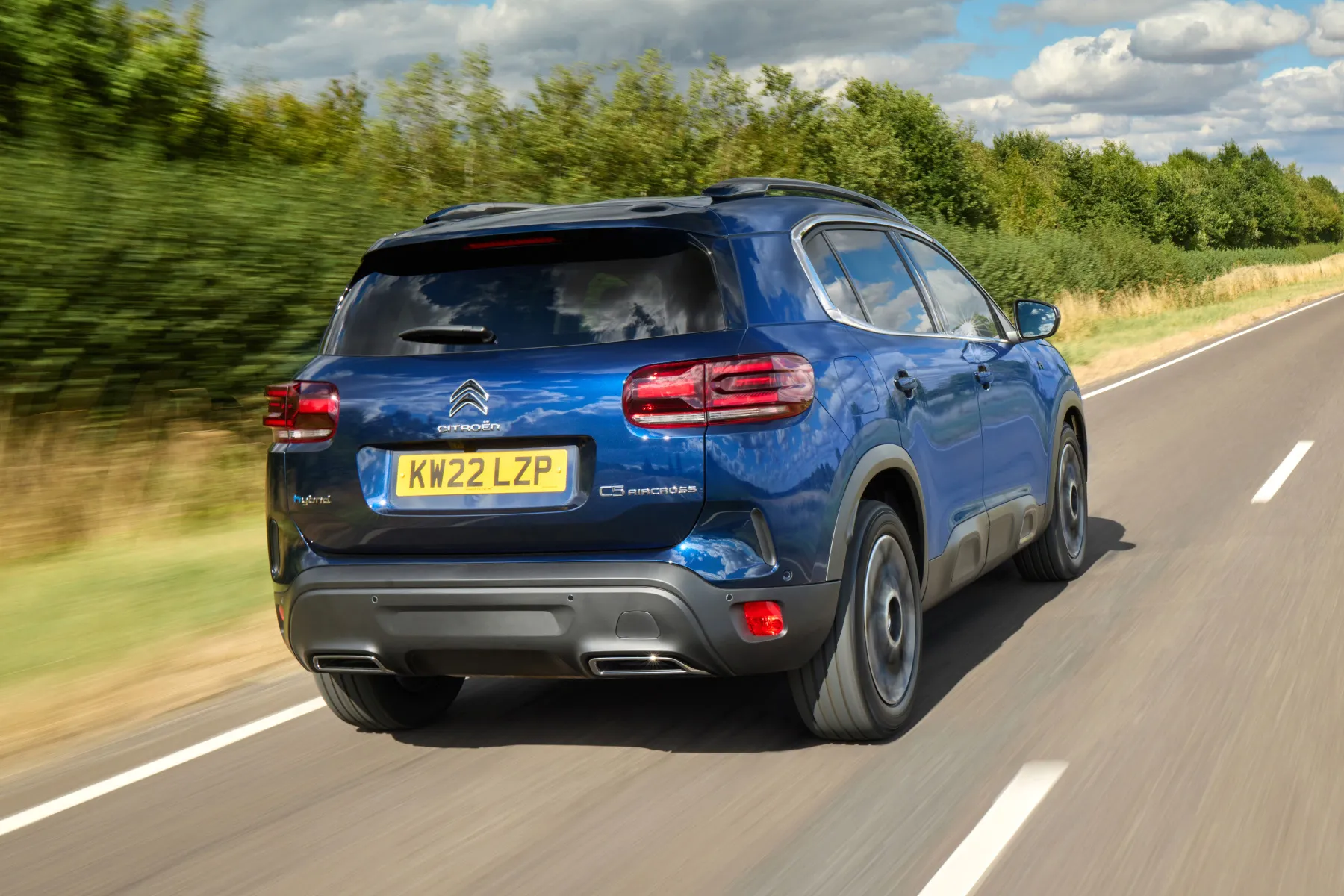 Citroen C5 Aircross Review: rear driving