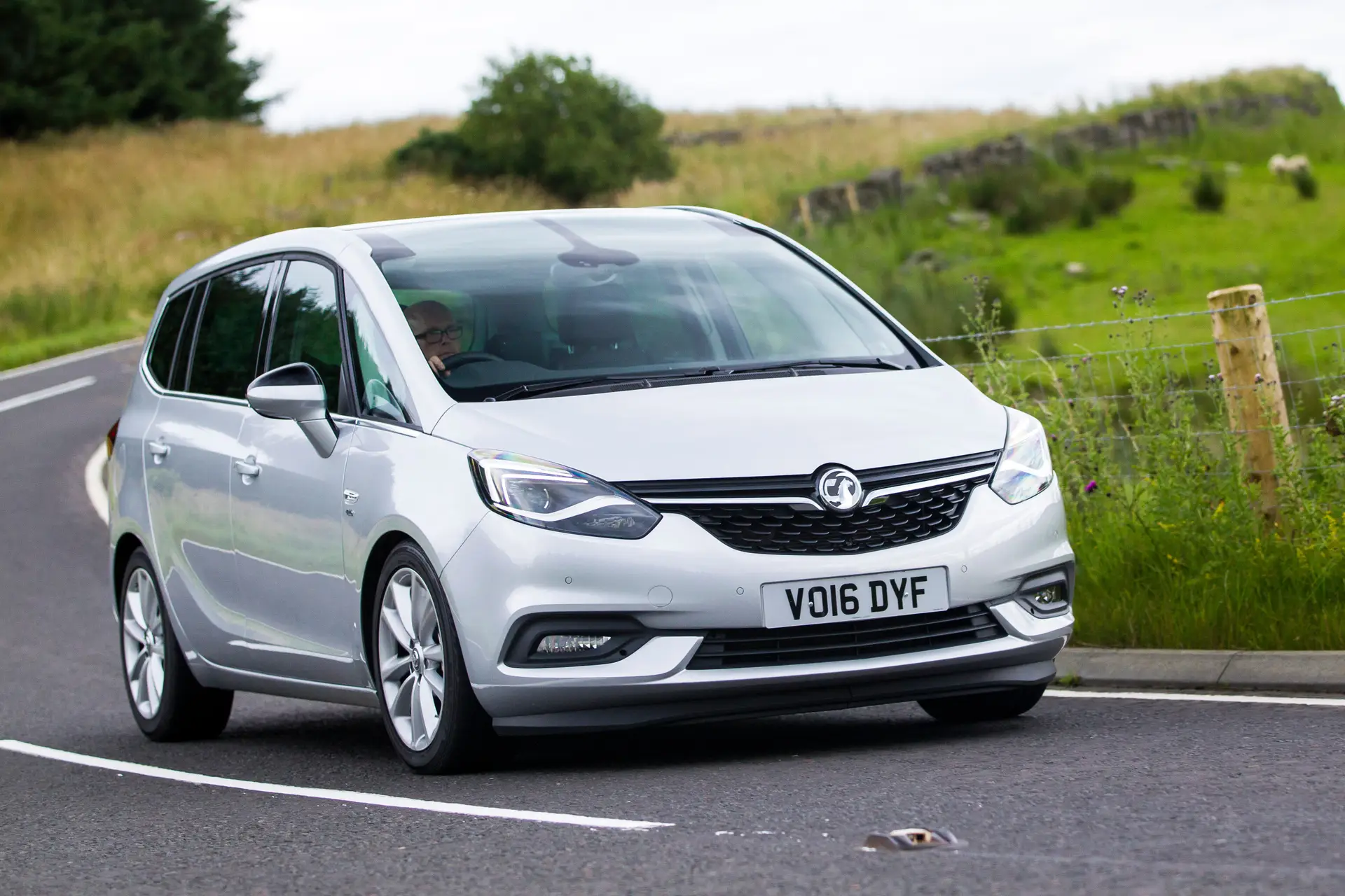 Vauxhall Zafira Tourer review 2023 Front Side View