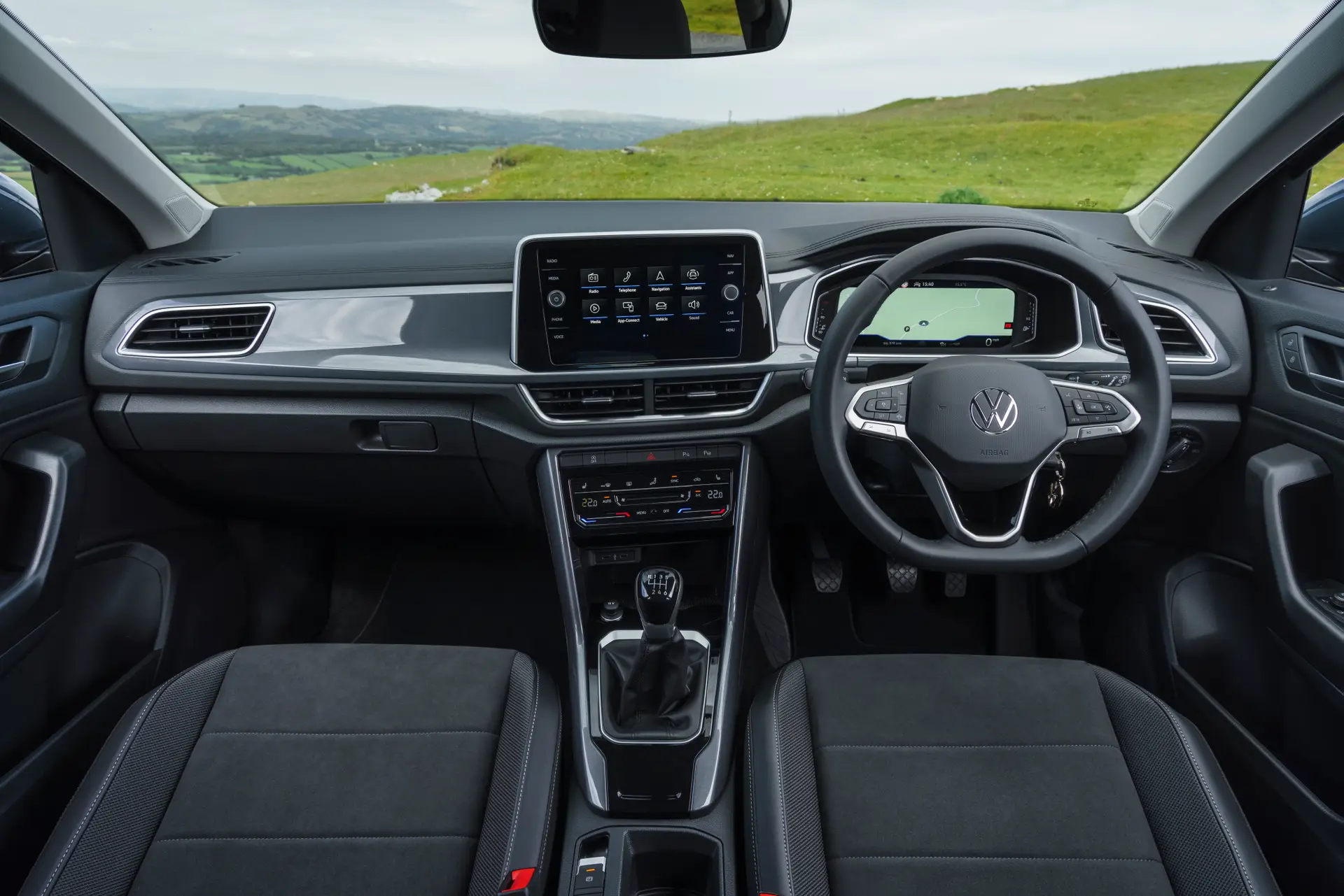 Volkswagen T-Roc Review 2024: Interior and dashboard