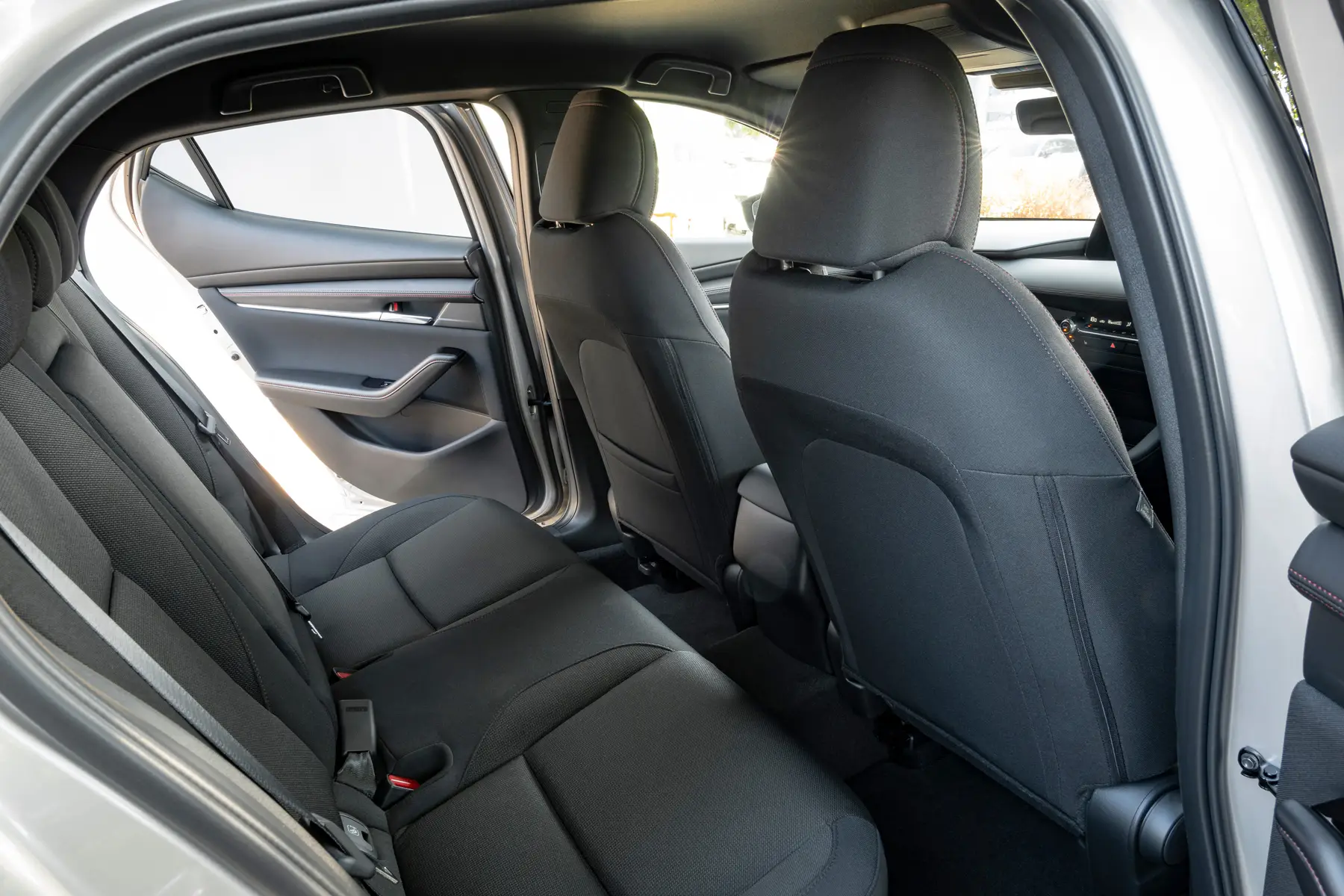 Mazda 3 Review 2024: rear seats