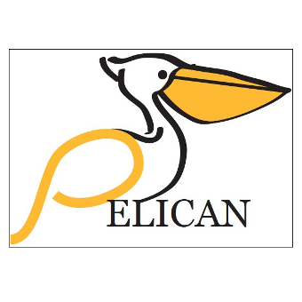 Logo met een pelikaan