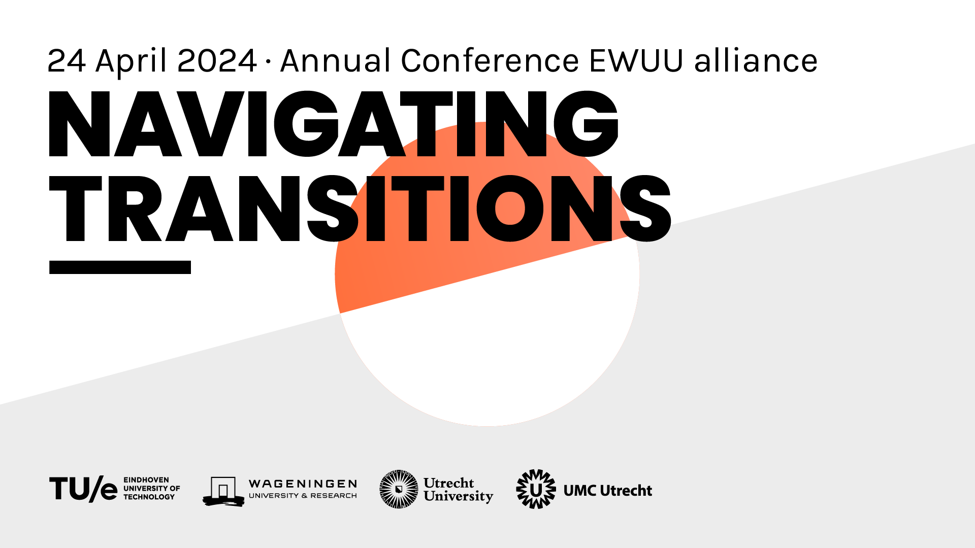 Logo alliantie EWUU Jaarconferentie 2024 ‘Navigating Transitions'