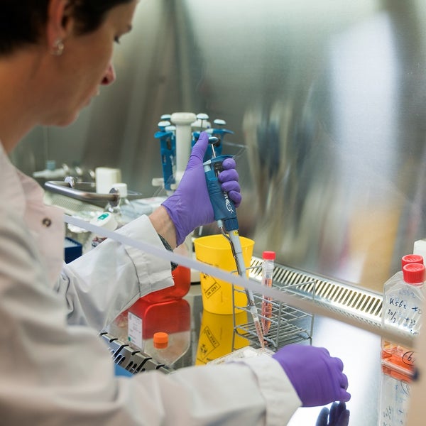 laboratorium - Pipetteren