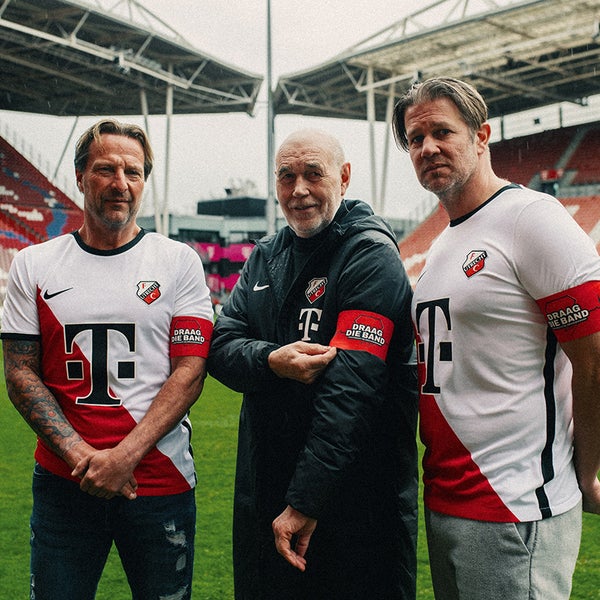 Harald Wapenaar, Leo van Veen en Alje Schut dragen de band