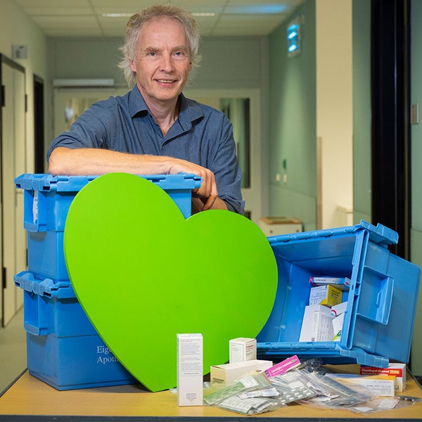 Marcel Schinkel met groen hart voor expeditie groen en gezond