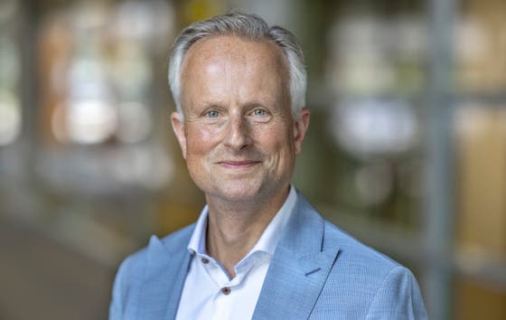 Portrait of Rutger Jan Nievelstein, professor of Paediatric Radiology at UMC Utrecht.