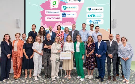 Groepsfoto samenwerking oncologische en vaatchirurgische zorg