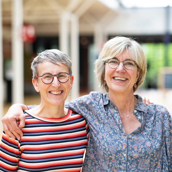 Jolanda Peijster en Carina Verstraete