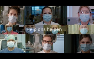 Screenshot van de help ons helpen video