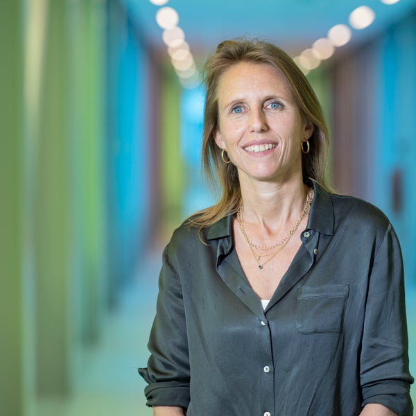 Portretfoto van Sabine Fuchs, hoogleraar Metabole ziekten en innovatieve therapieën in het UMC Utrecht.