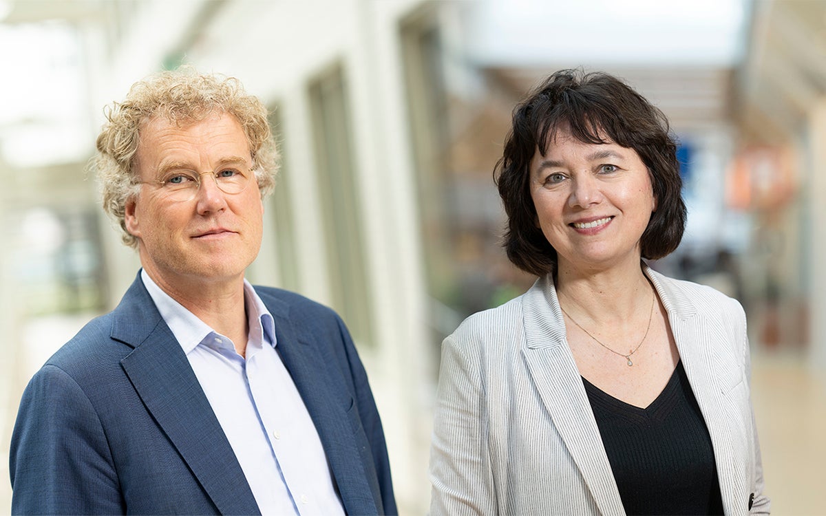 Prof. dr. Leonard van den Berg en prof. dr. Marianne Verhaar