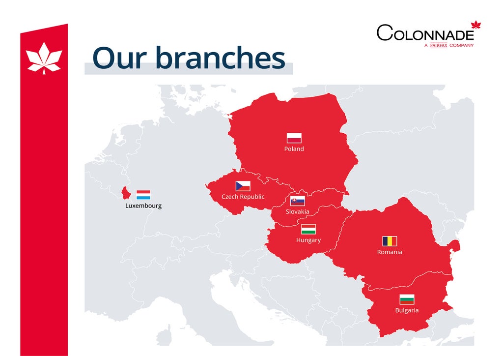 Mapa Európy s červenými a bielymi vlajkami