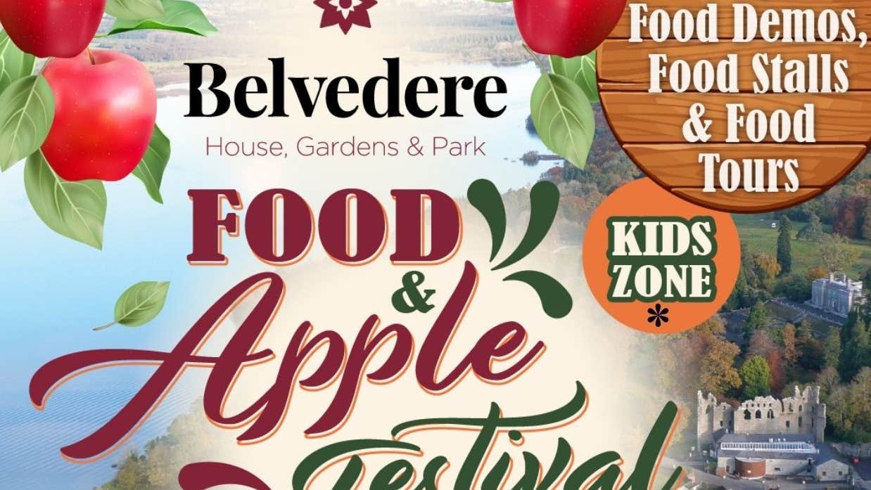Part of poster for Belvedere Food & Apple Festival