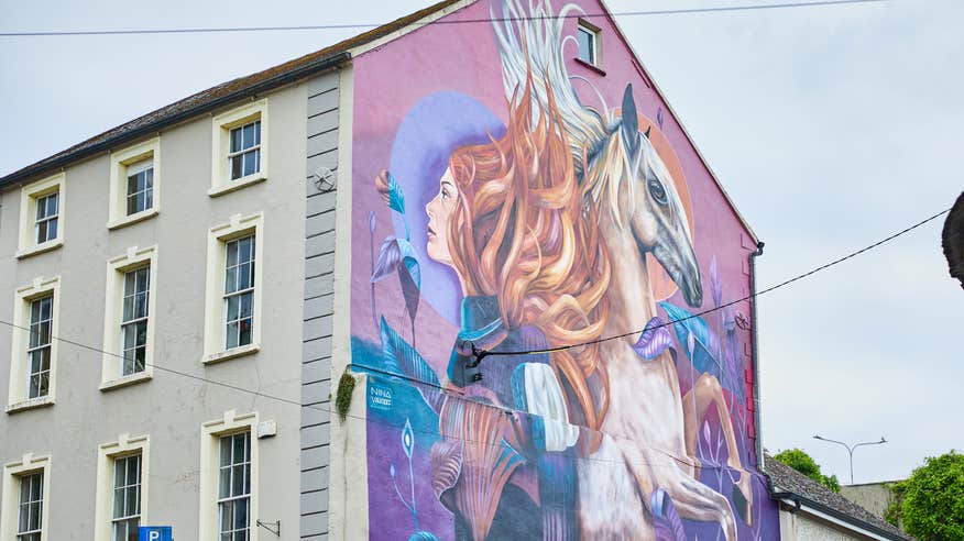 Street art in New Ross, Co Wexford