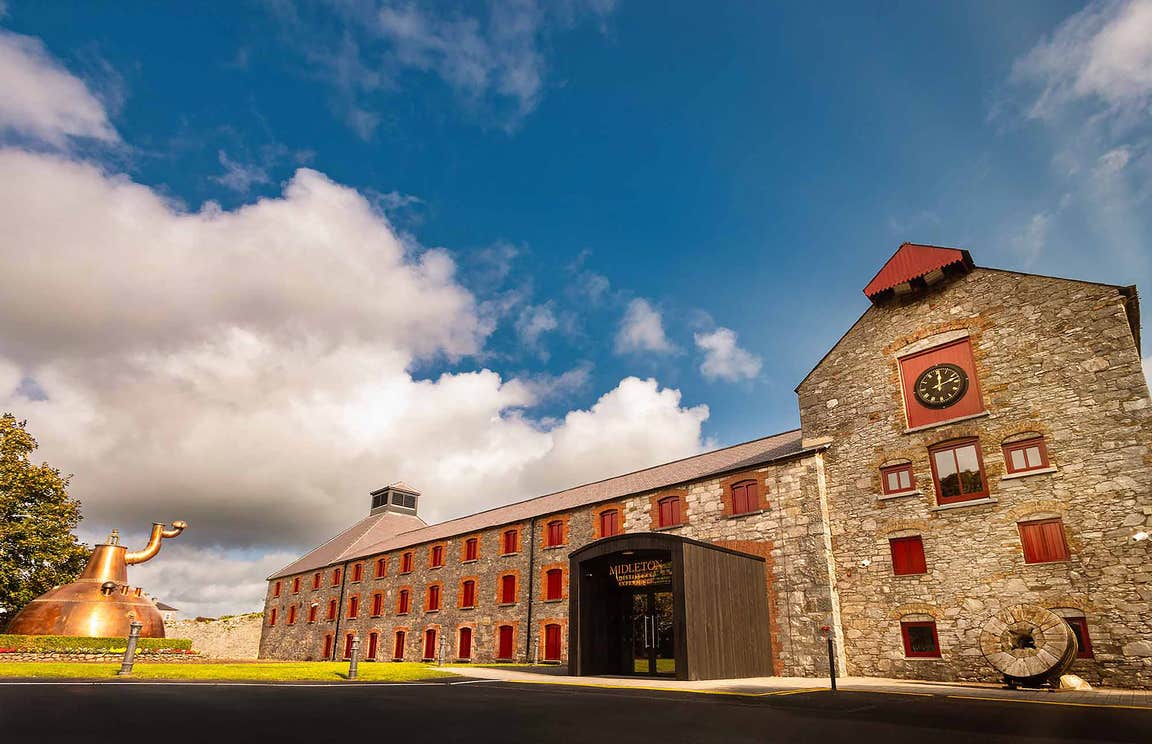 Exterior image of the Midleton Distillery Experience in Co Cork