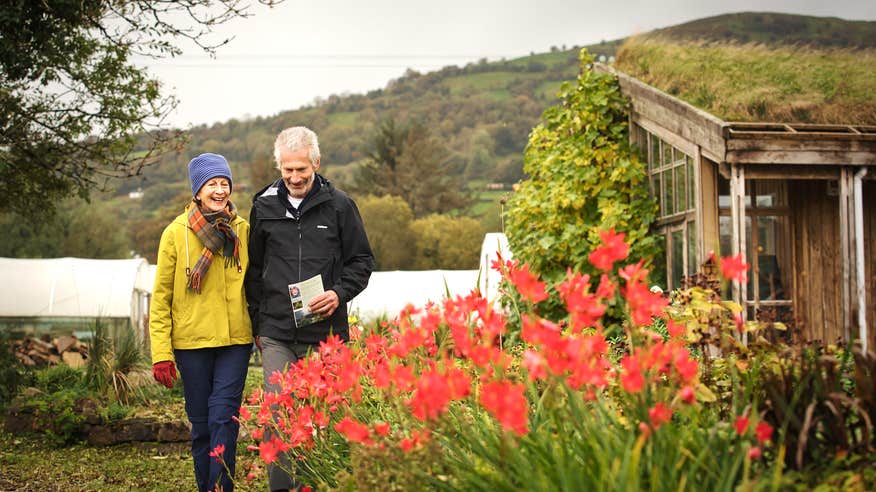 A couple at The Organic Centre in County Leitrim