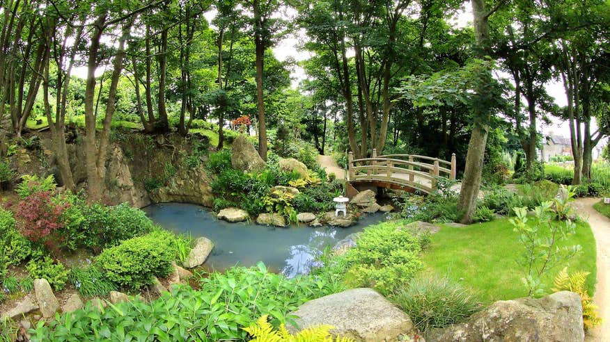 The Lafcadio Hearn Japanese Gardens in Tramore, Co Waterford