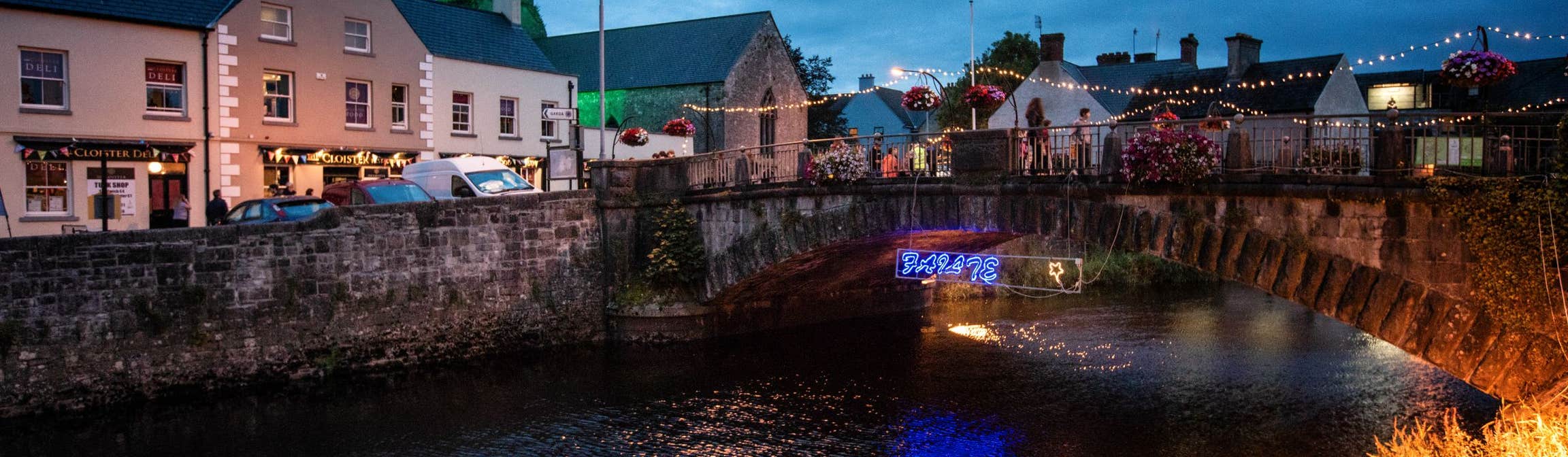 Image of Ennis, County Clare, by night