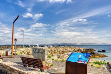 Image of the pier in Spiddal in County Galway