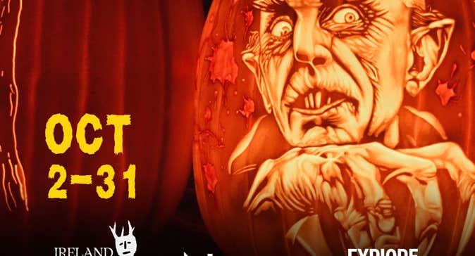 Pumpkins After Dark at Newbridge House