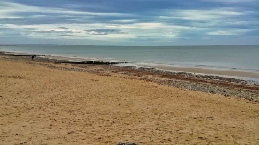 Wide open beach at Rosslare Strand, Wexford