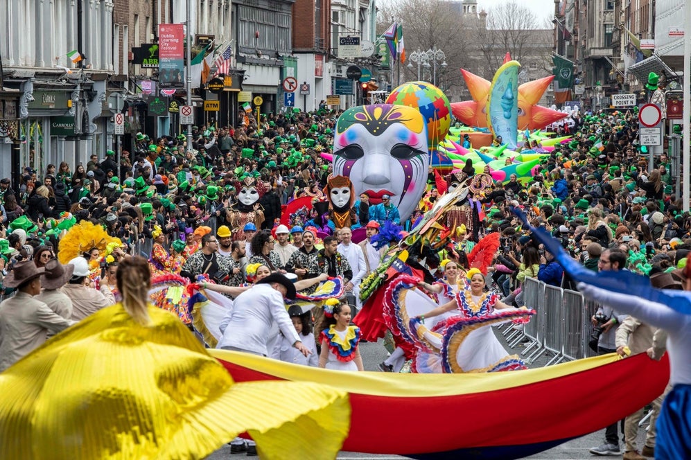 2023 St Patrick's Day parade in Dublin city