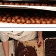 A chef making chocolate at Skelligs Chocolate Company, Kerry