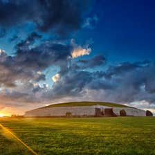 Image of the sunrise in Donore in County Meath