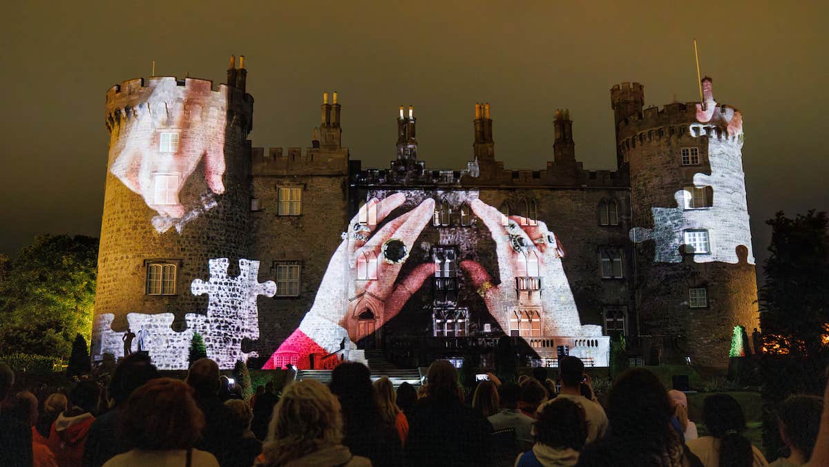 Light Up The Castle at Kilkenny Castle