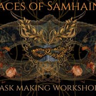 Step into the ancient world of Samhain and awaken your creativity in Faces of Samhain, an adults-only mask-making workshop led by artist Patsy Preston.