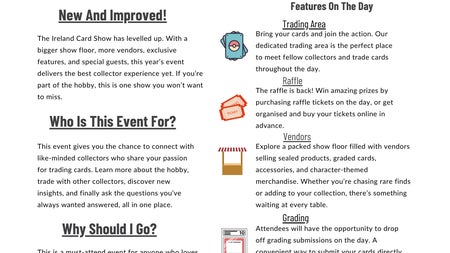 Ireland Card Show 2026, Spring Edition