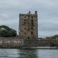 Carrigaholt castle in Carraigaholt, County Clare.