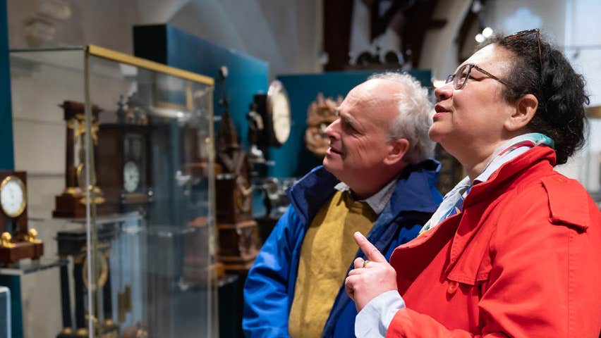 People enjoying The Irish Museum of Time