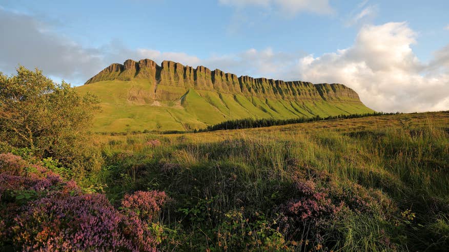 Benbulben Mountain in County Sligo