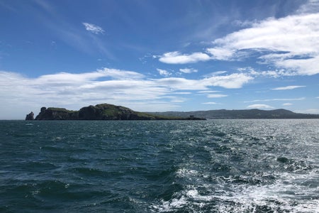 View of Ireland's Eye from Dublin Bay Cruises, County Dublin